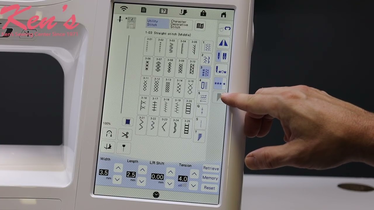 Baby Lock Anthem Sewing and Quilting Machine Feature Overview
