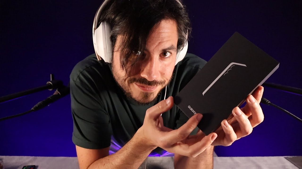 ASMR j'ai acheté un nouveau Smartphone (Samsung S25)