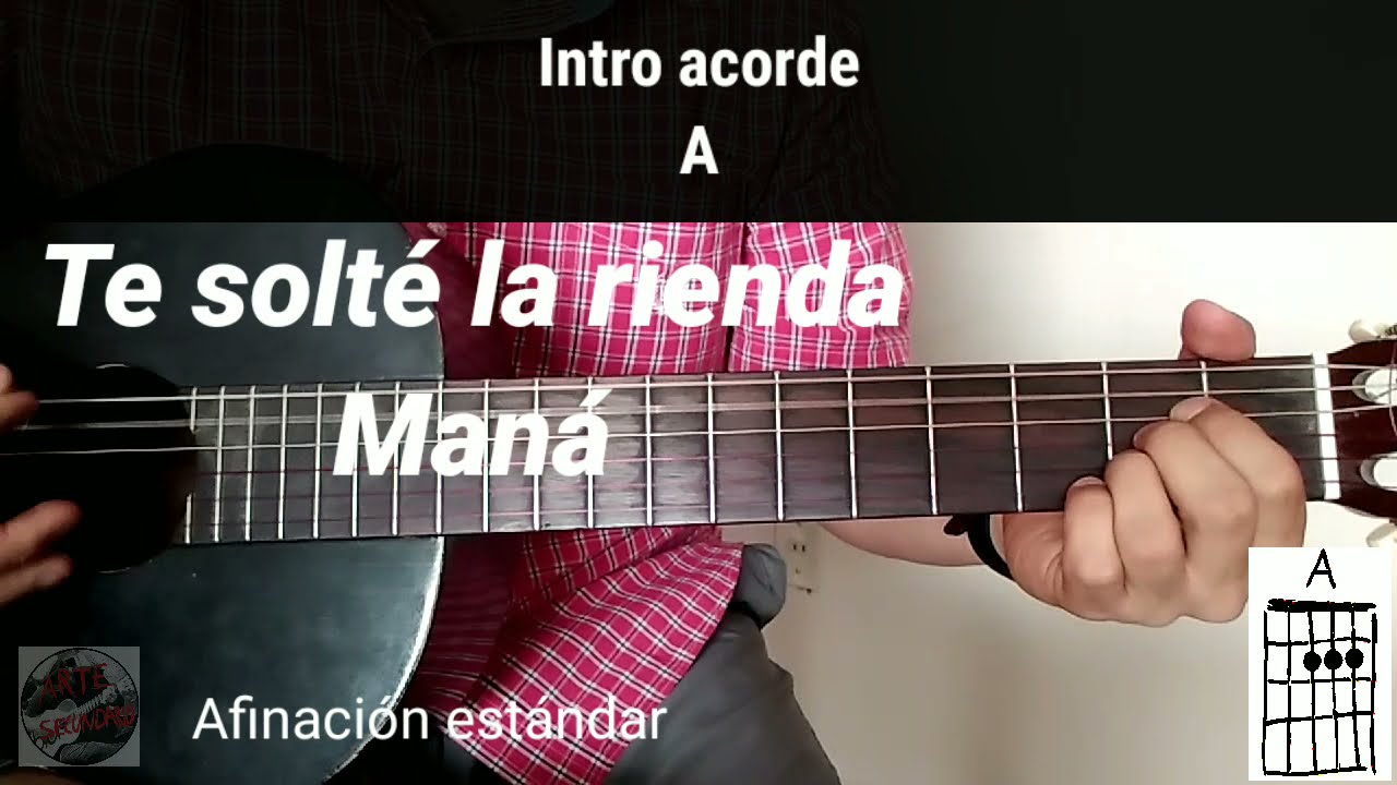 Te solté la rienda Maná José Alfredo Jimenez cover (cómo tocar) acordes y letra