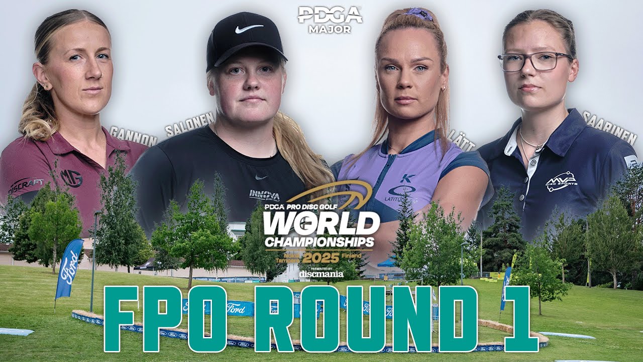 Round 1, FPO | 2025 PDGA Pro World Championships