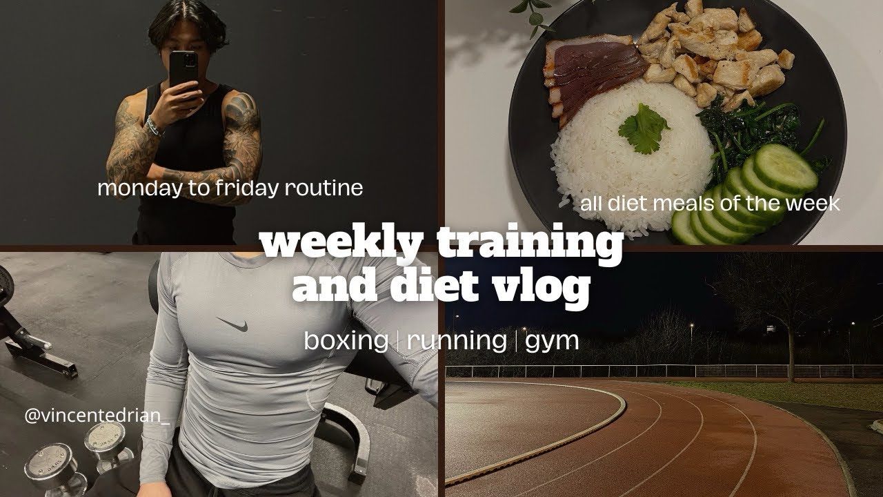 every training and diet meals of the week | lifestyle routine | motivational talk 