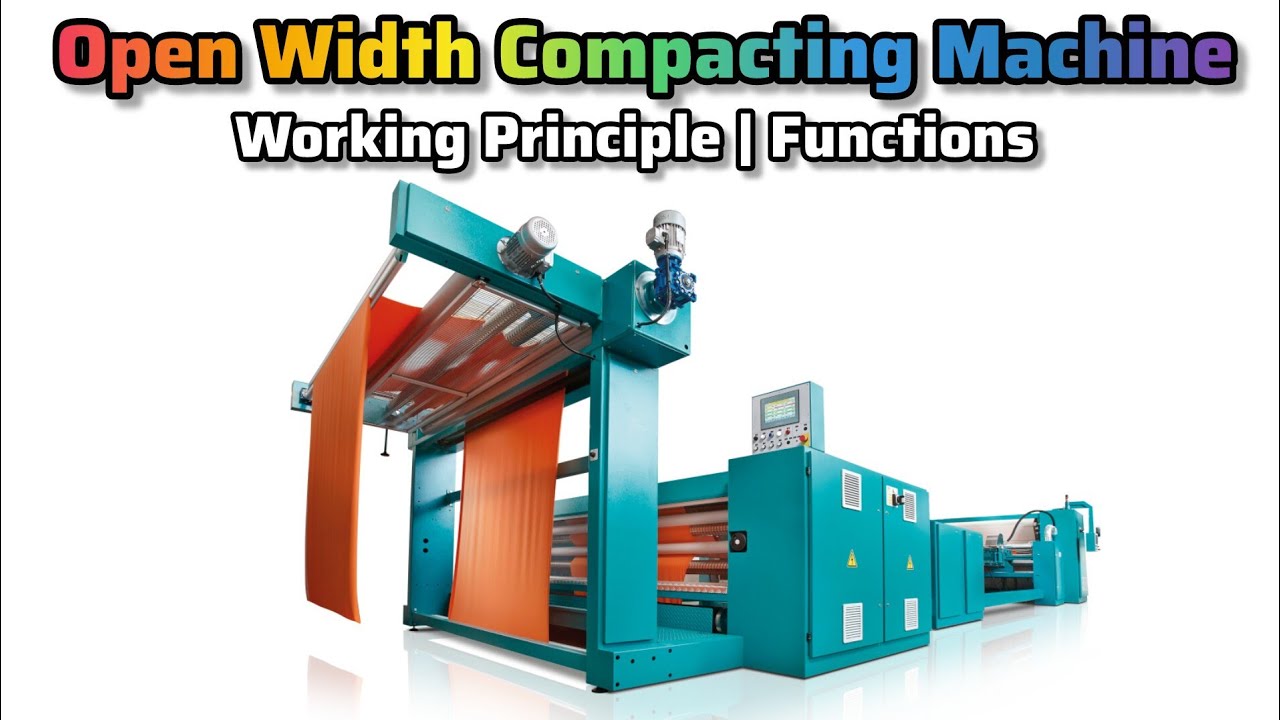 Open Width Compacting Machine Working Principle | Open Width Compacting Machine Functions 