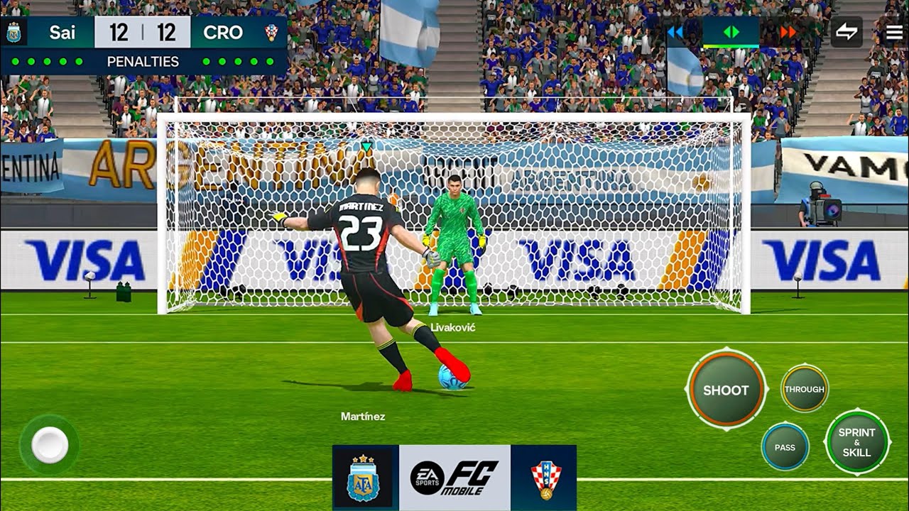 Fc Mobile Penalty Shootout #45 Argentina Vs Croatia #fcmobile26