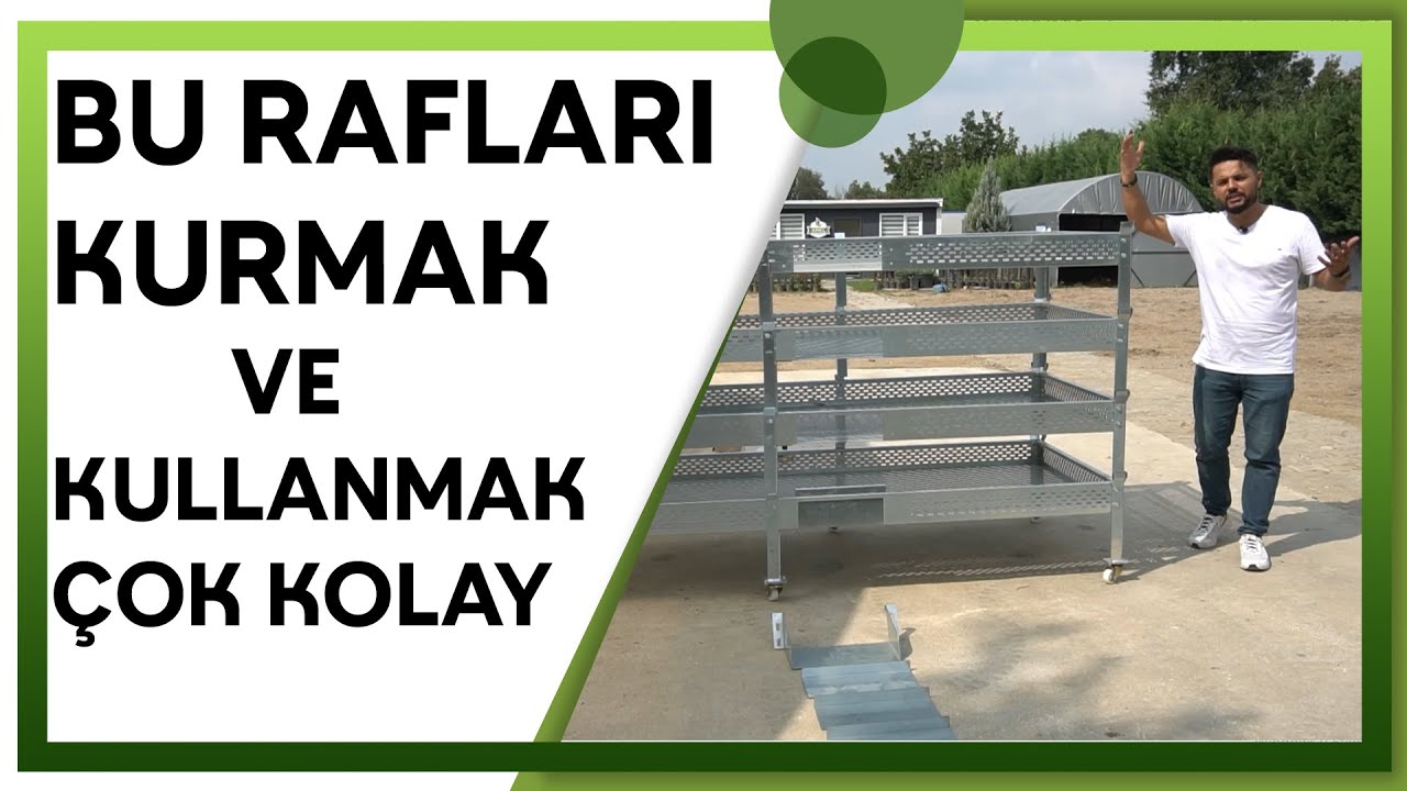 CEVİZ KURUTMA RAFLARI NASIL KURULUR ?
