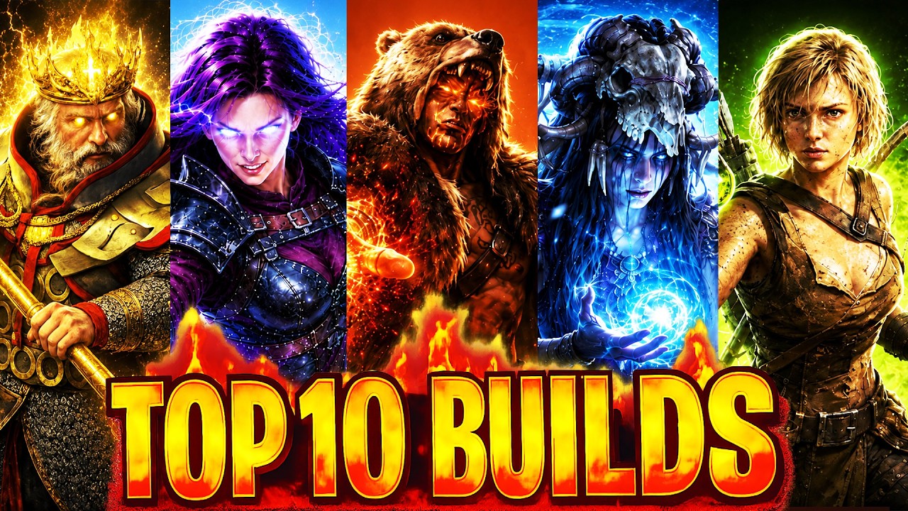 ТОП-10 САМЫХ ИМПРОВИЗИРОВАННЫХ БИЛДОВ В ВЕРСИИ 3.29! Билды для Path of Exile | POE 3.29 (НОВАЯ МЕТА)