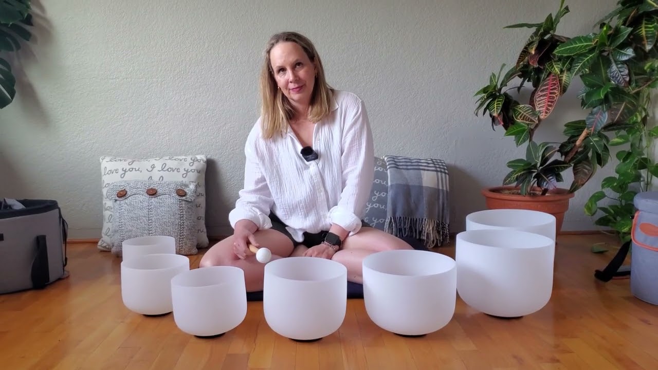 Full Sound Test - RYAN DVAN Crystal Singing Bowls