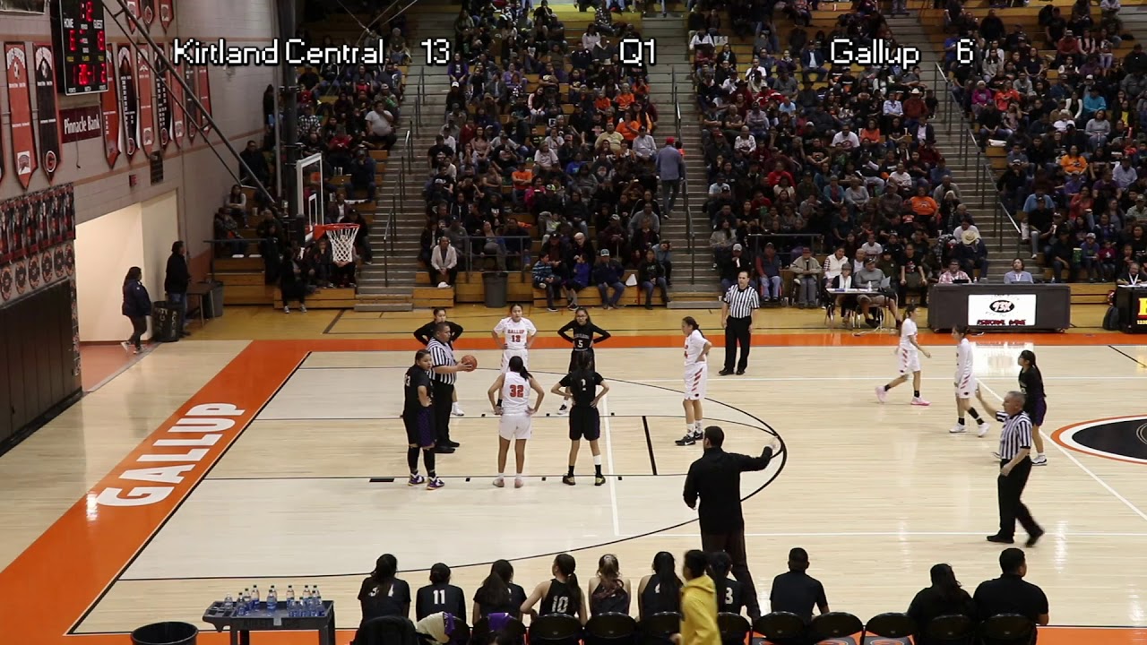 Kirtland Central at Gallup (1-4A District Game) GBB 2020-0208 [FULL-GAME]