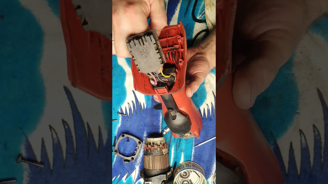 Как разобрать УШМ HILTI AG 125-A22 02
