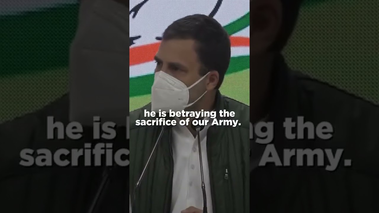 Rahul Gandhi on National Security