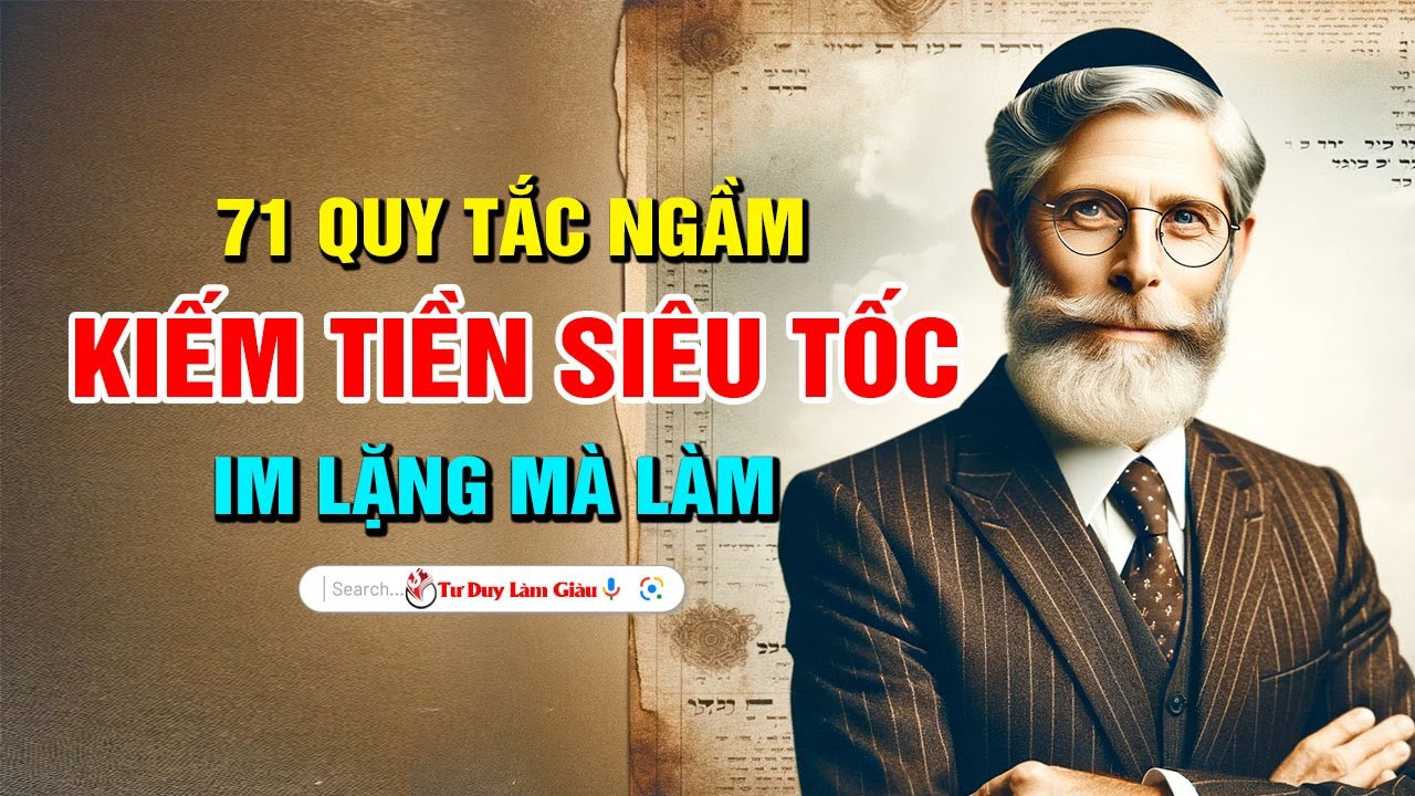 Nếu Bạn Khao Khát Vươn Lên - 71 Quy Tắc Vàng Kiếm Tiền, Làm Giàu Trong Mọi Thời Kỳ | Tư Duy Làm Giàu