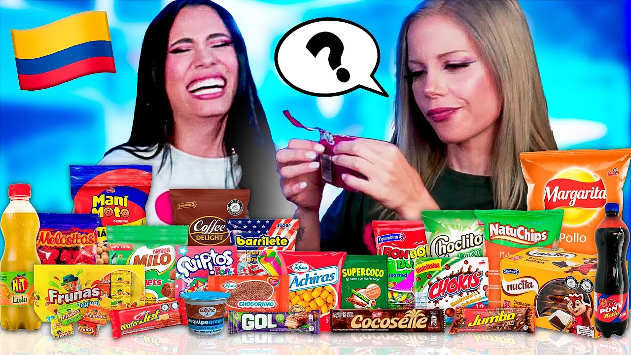 PROBANDO DULCES COLOMBIANOS con PAULETTE 🇨🇴🇨🇴🇨🇴