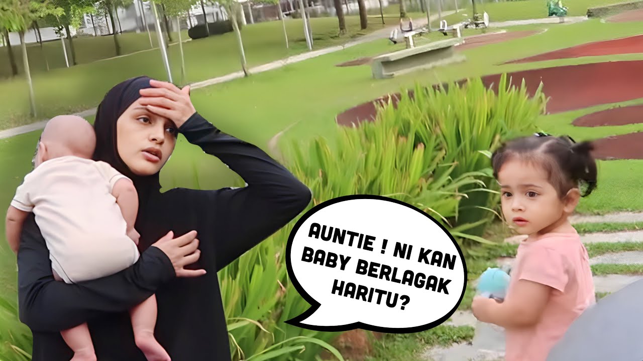 Maryam kena aim dengan budak taman 🤣