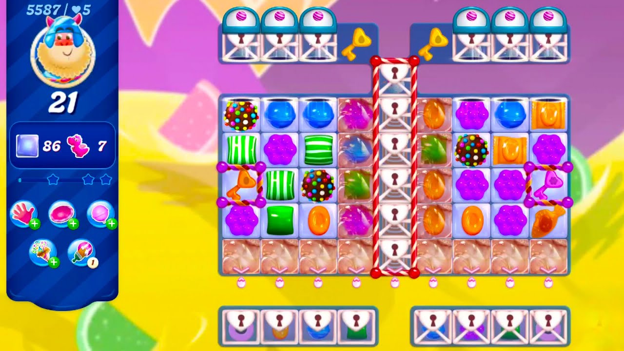 Candy Crush Saga Android Gameplay #155 Level 5574 - 5591