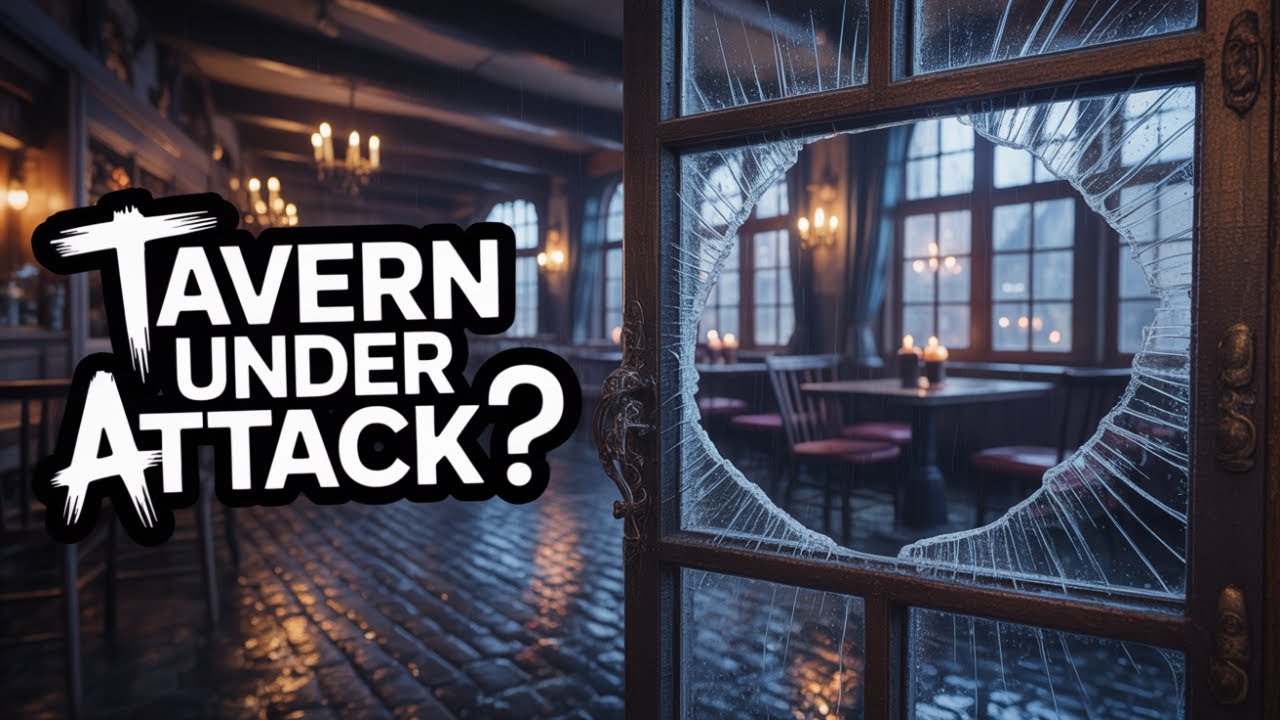 Did the tavern survive the assault?