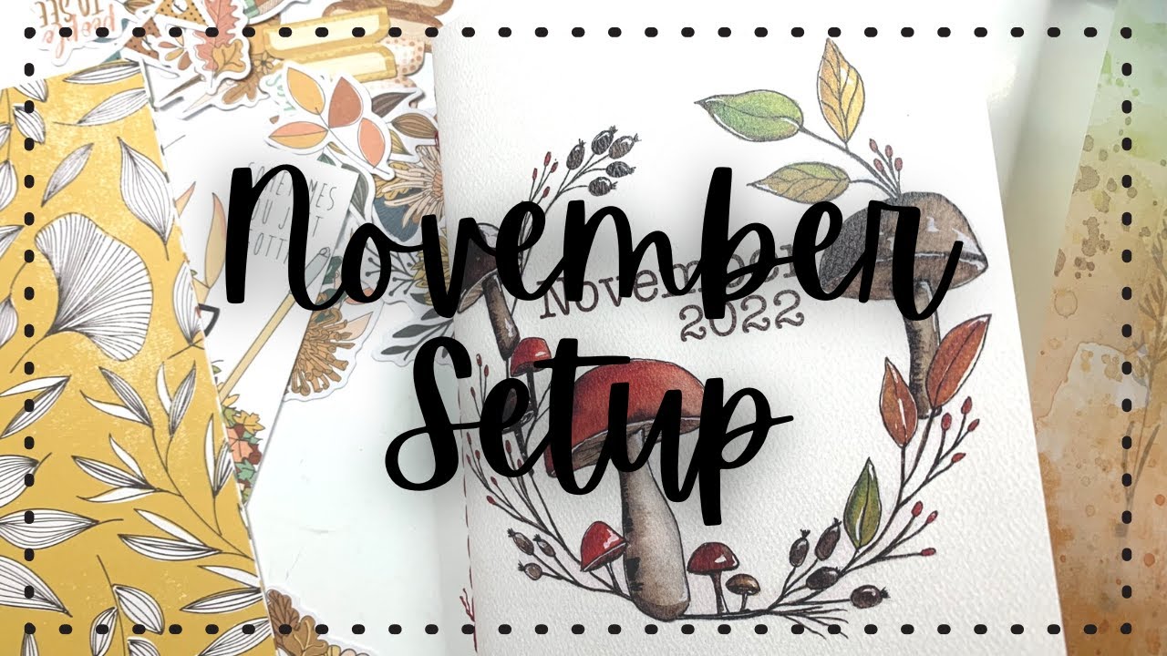 November Planner Setup | B6 TN | Planner Perfect | Cocoa Daisy