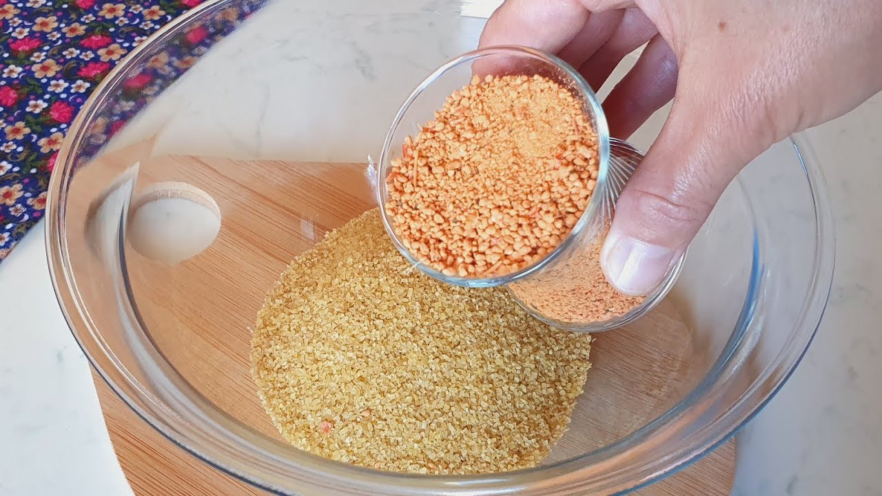 TARHANA ile BULGURU KARIŞTIRIN Sonuçtan ÇOK MEMNUN Kalacaksınız 😍Çok Basit ve LEZZETLİ Yöresel Yemek