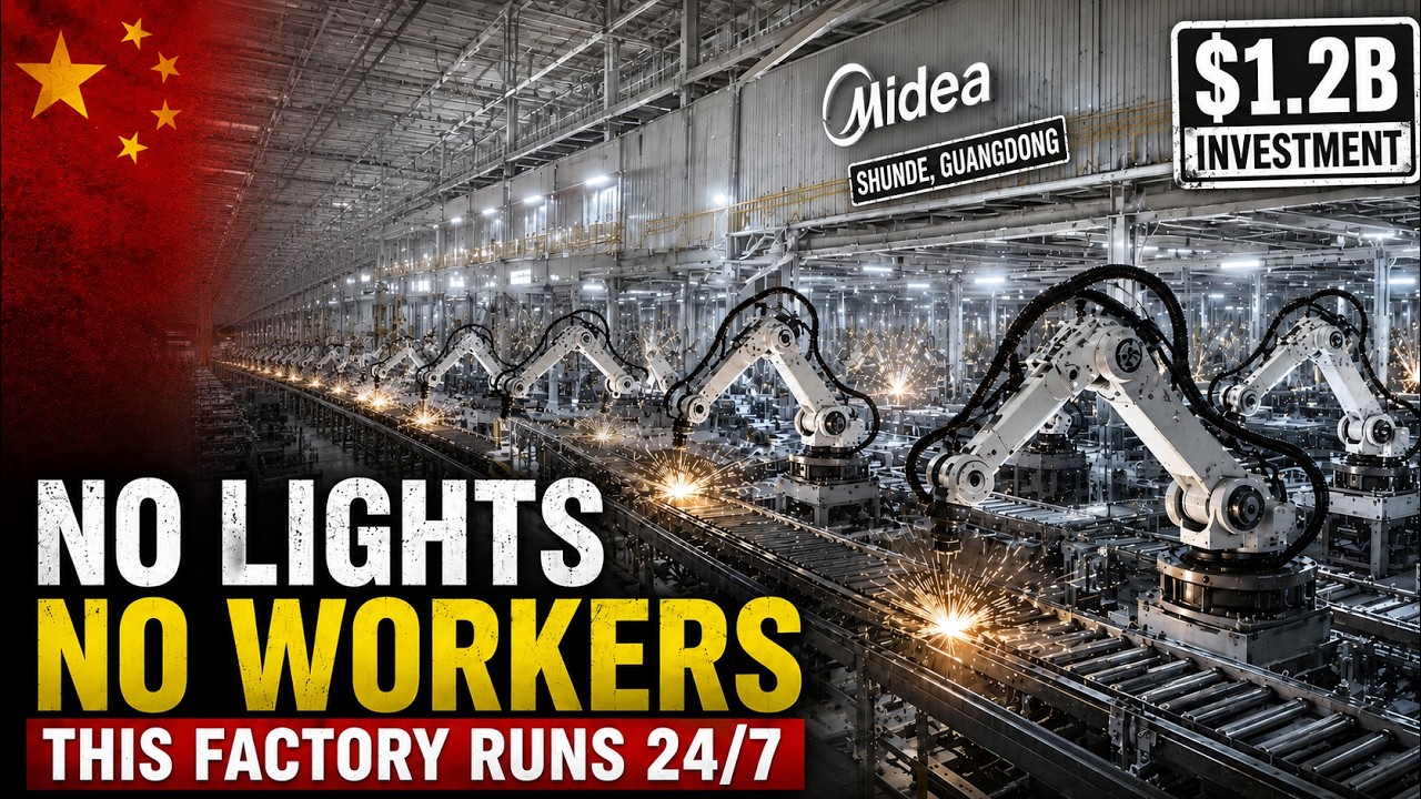 China Built a $1.2B Factory With No Lights, No Workers and No Breaks &mdash; It Runs 24 Hours