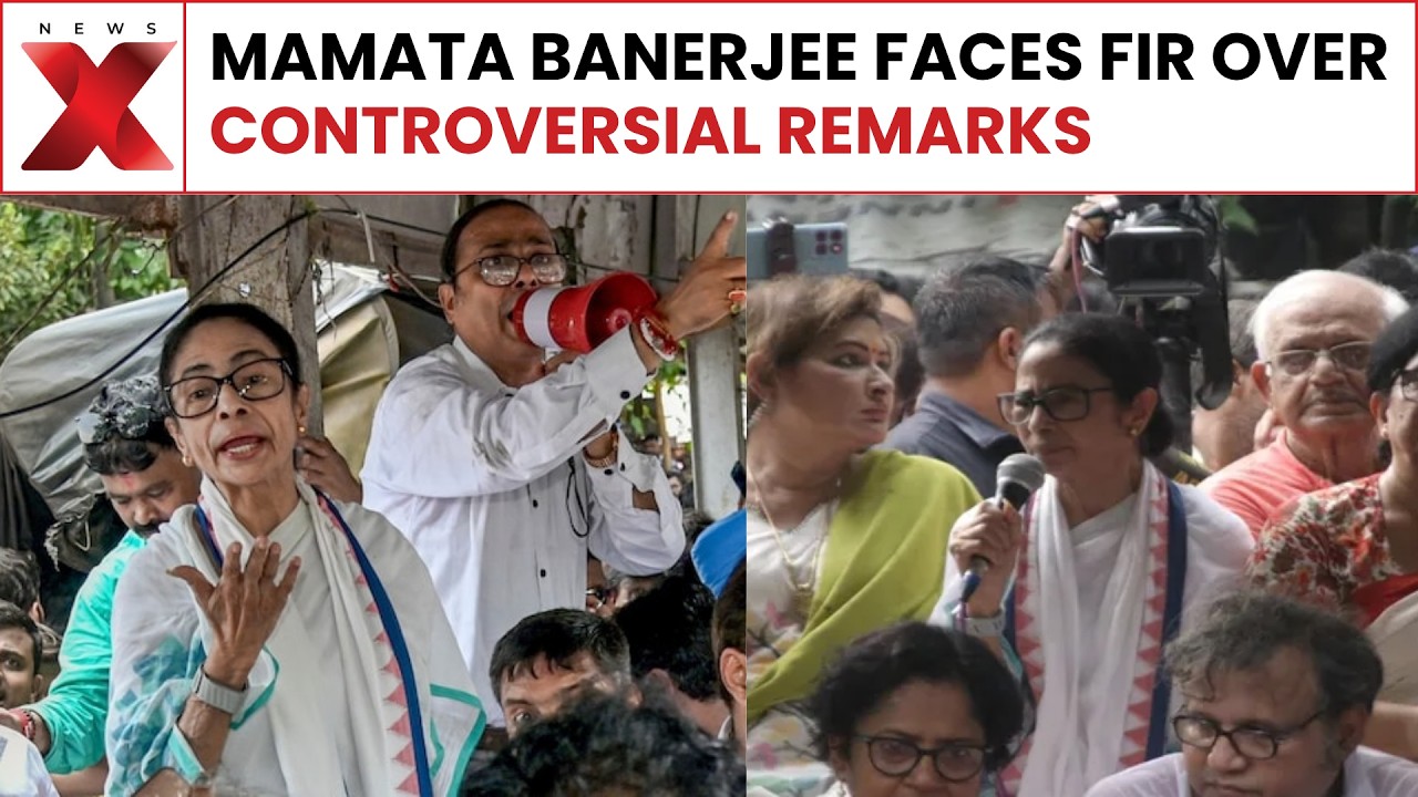 FIR Filed Against Former West Bengal CM Mamata Banerjee Over Protest Remarks | NewsX