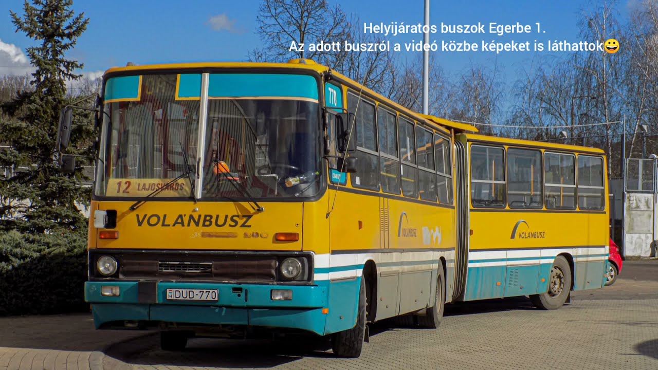 Helyijáratos buszok Egerben 1.rész