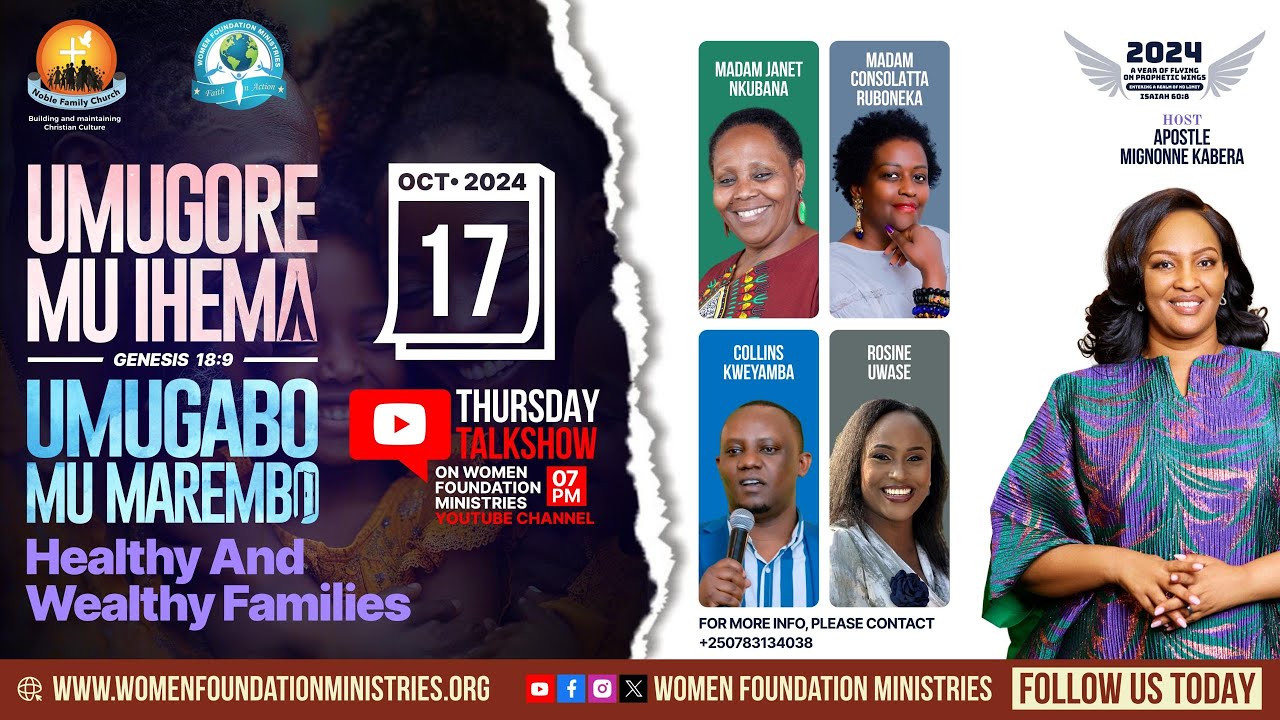 Umugore Mu Ihema, Umugabo mu Marembo 2024 (Day 17) - Talkshow - With Apostle Mignonne Kabera