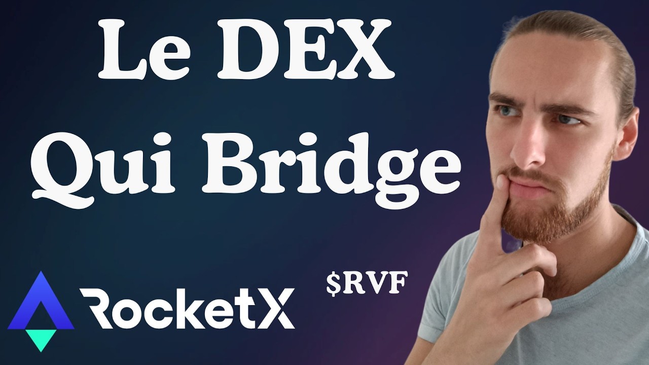RocketX : DEX Cross Chain, LE moins Ch&egrave;re, Rapide,  S&eacute;curis&eacute;e - $RVF