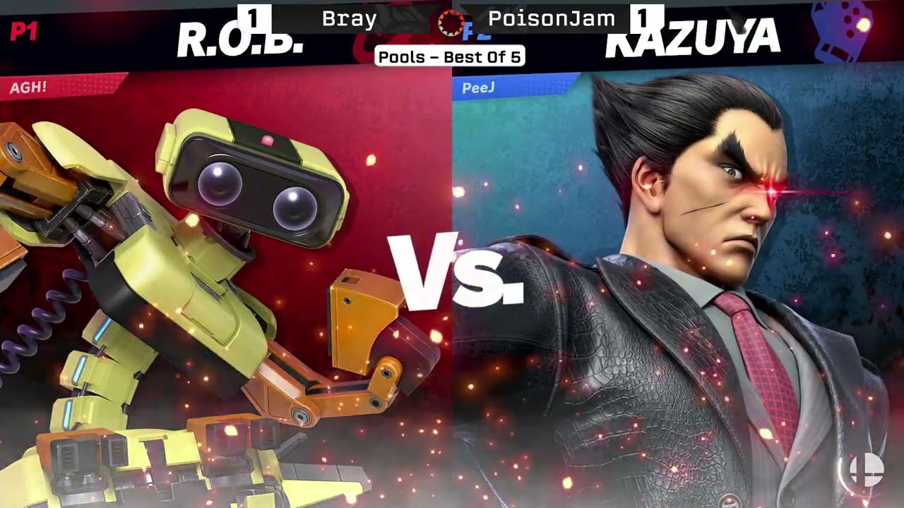 Bray (R.O.B.) vs PoisonJam (Kazuya) - Afterburner 2026 Pools
