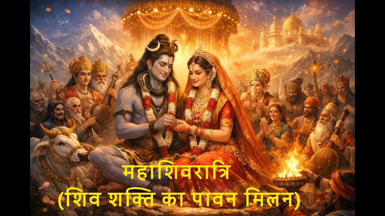 Mahashivratri Bhajan | Shiv Shakti 🔱 Ka Paawan Milan | Shiv Parvati Vivah Special