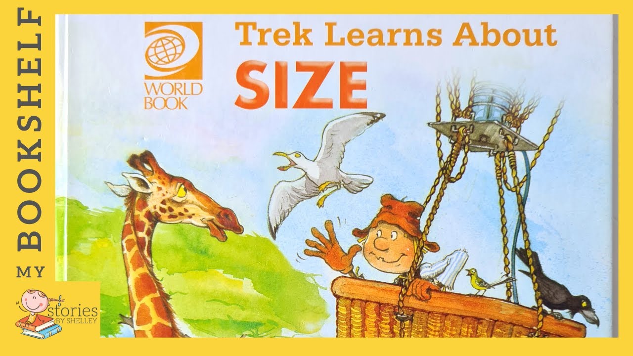 Trek learns about SIZE | READ ALOUD | Storytime for kids