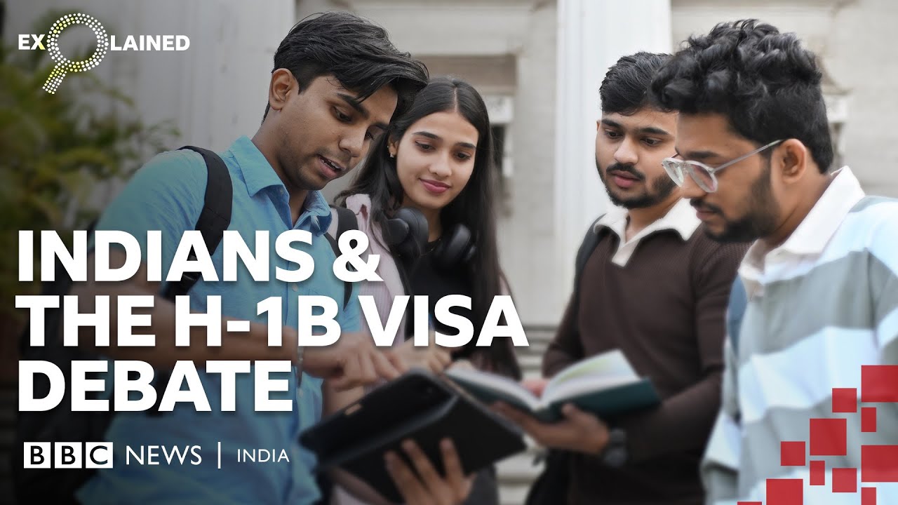 Why are Indians nervous about the H-1B Visa? | BBC News India