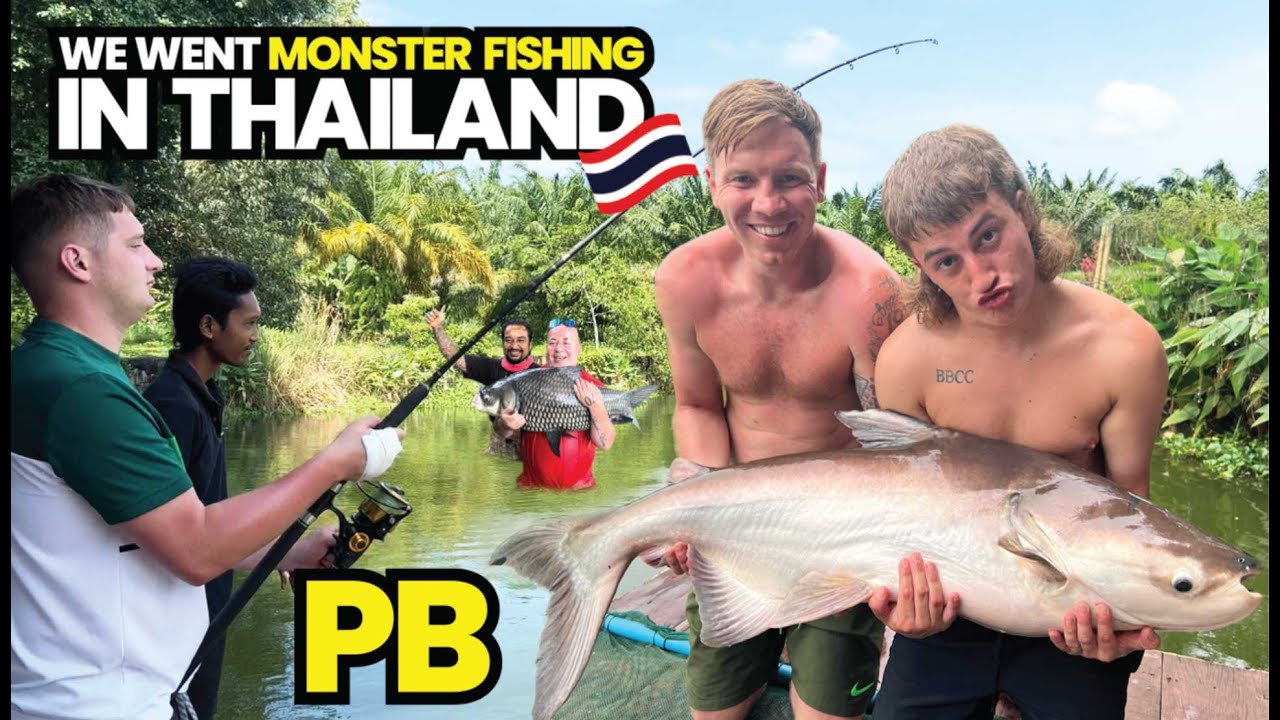 BBCC 2 | We Went Monster Fishing In Thailand! And caught a 60lb Mike Tyson! Tights Lines! PB