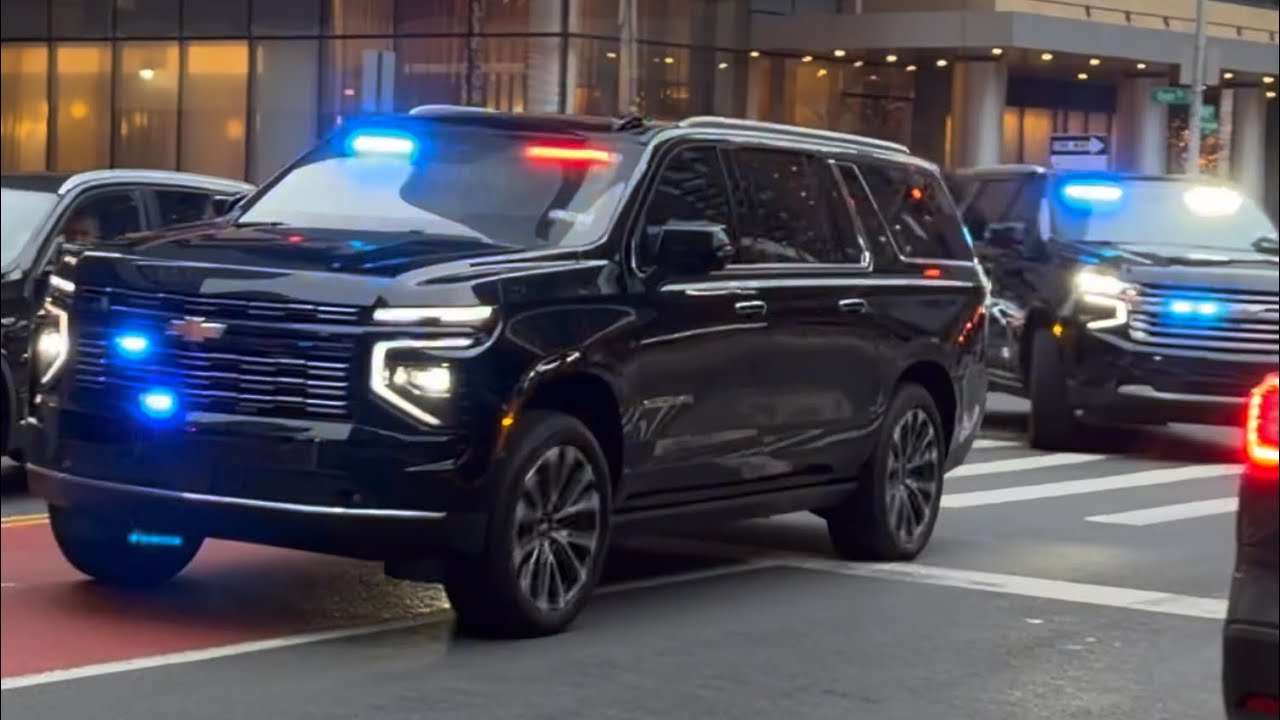 Law Enforcement Vehicles Responding in NYC