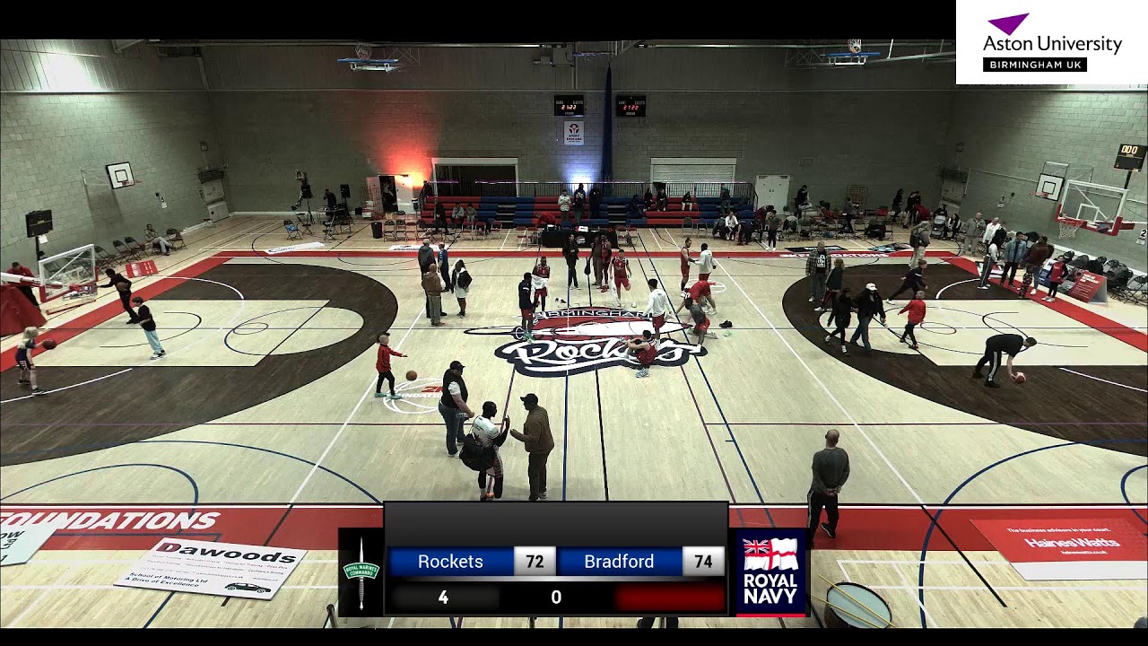 NBL LIVE: Birmingham Rockets Men vs Bradford Dragons