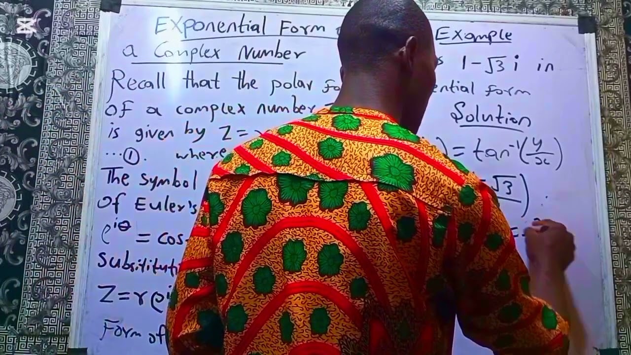 The Exponential Form of a Complex Number: introduction 