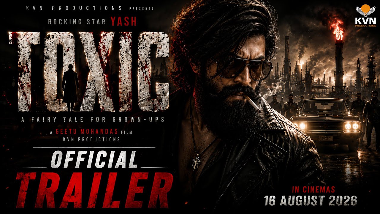 TOXIC &ndash; Final Trailer (2026) | Yash | A Fairytale For Grown-Ups | 4K