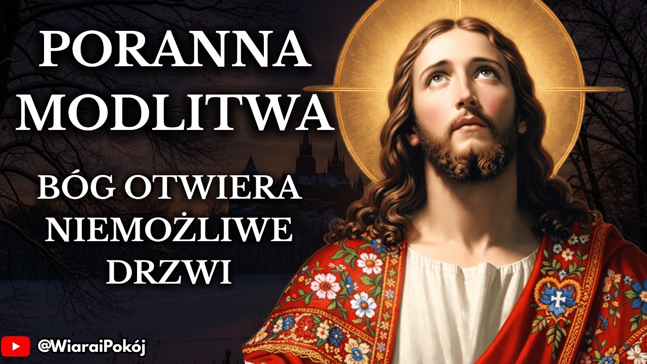 ♦️ CICHA MODLITWA PORANNA — BÓG OTWORZY NIEMOŻLIWE DRZWI W TWOIM ŻYCIU