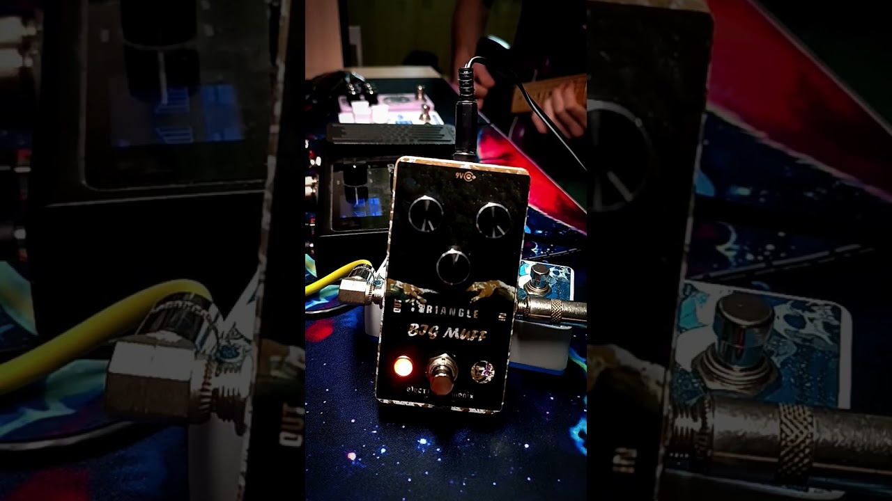 Big muff fuzz Russian PI мастеровая реплика пример звучания. Запись в секвенсор без обработки.