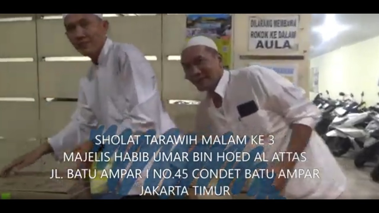 SHOLAT TARAWIH MALAM KE 3 DI MAJELIS HABIB UMAR BIN HOED AL ATTAS (20 FEB 2026)