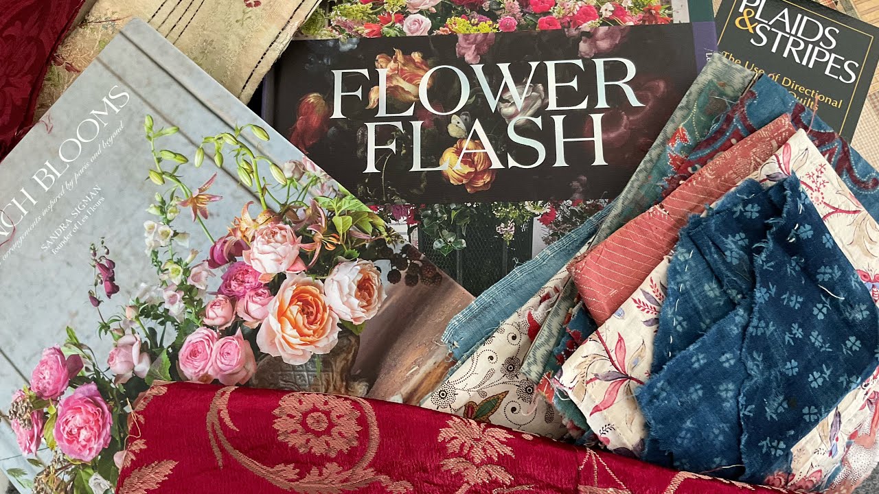 Часть 5 Том 9 Текстильные истории - Французский цветочный флешмоб #roxyjournalofstitchery