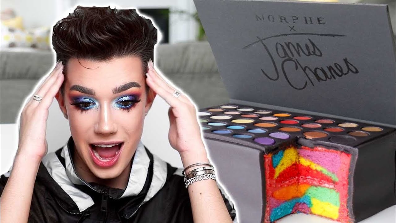 James Charles EDIBLE MAKEUP Palette CAKE!