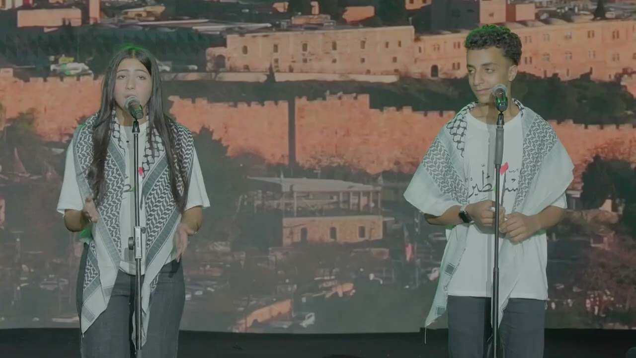 ليلة مصرية فلسطينية من مدينة العلمين الجديدة
