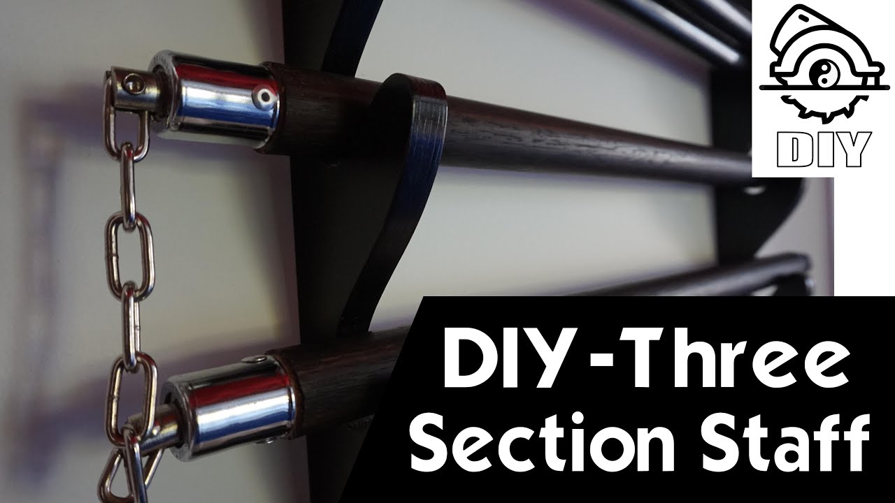 How to build a Basic Three Section Staff | Martial Arts Explained