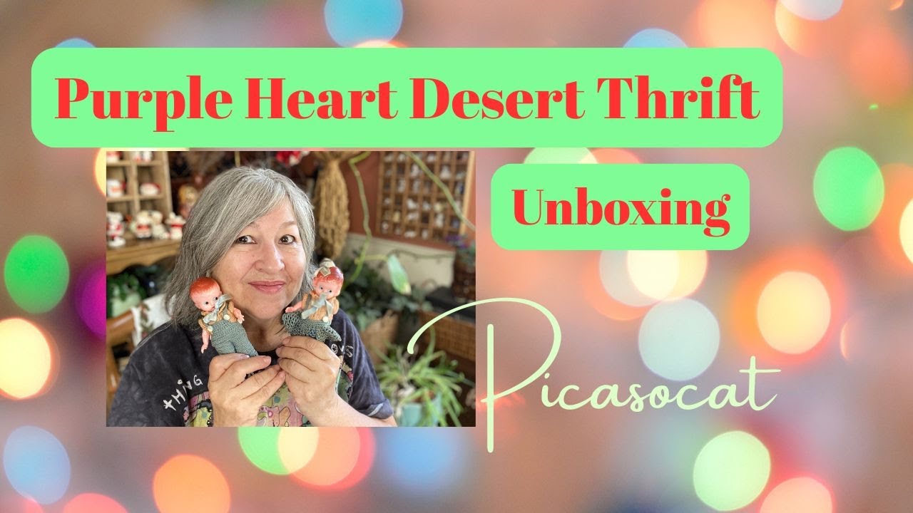 Purple Heart Desert Thrift & Unboxing