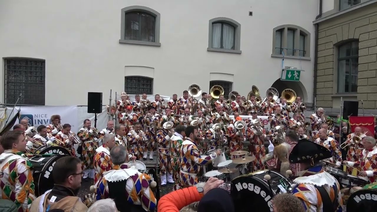 Noggeler Lozärn - Rüdige Samstig Konzärt of dr LFK Bühne bim Jesuitenhof 10.02.2024