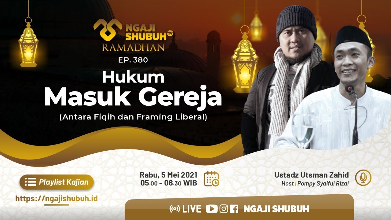 Hukum Masuk Gereja (Antara Fiqih dan Framing Liberal)