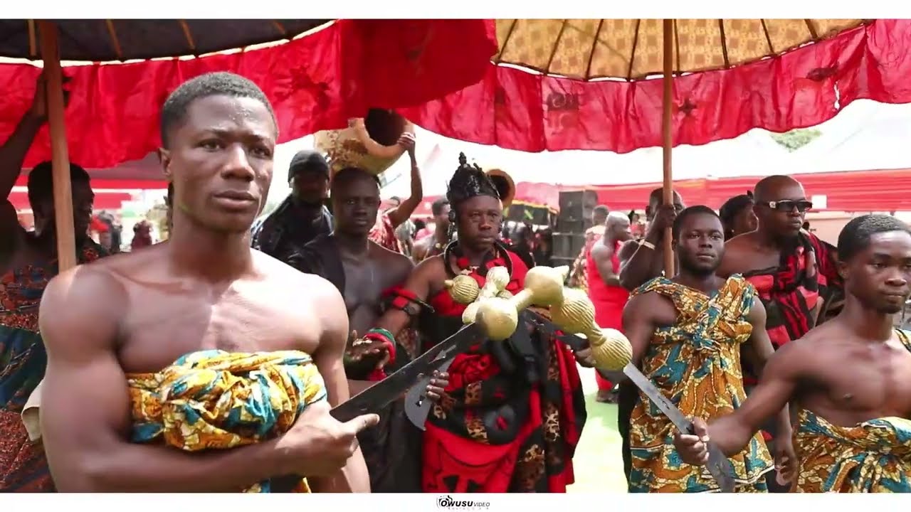 SATURDAY FUNERAL OF LATE NANA KWAKU AKOWUAH(BOMPATAHENE) & NANA ABENA AGYAKOMA @ BOMPATA (PART 1)