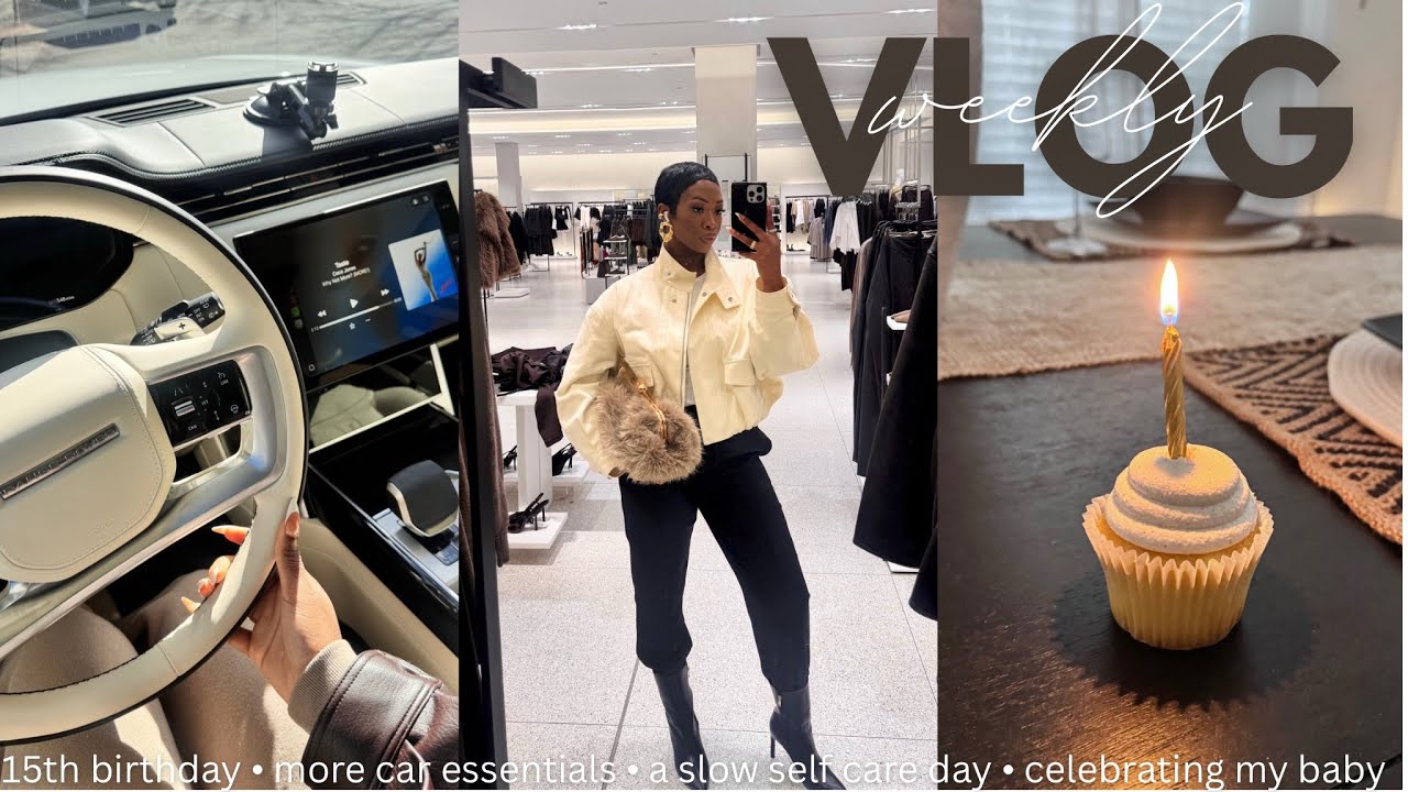 WEEKLY VLOG | Slow Self-Care Day & Celebrating Amirah's 15th Birthday