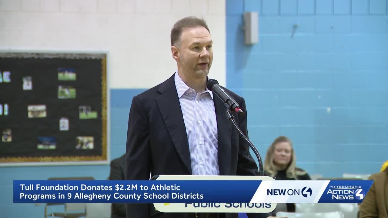 Team Up: Tull Family Foundation donates $2.2 million to school athletic programs in Pittsburgh area