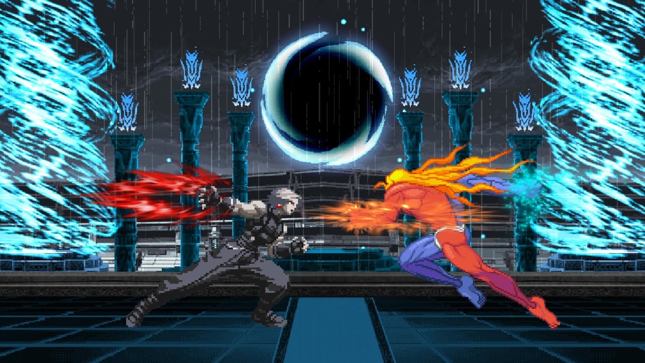 Omega Adelheid Vs Gill - Highly Epic Boss Battle [Street Fighter][The King Of Fighters][Capcom][SNK]