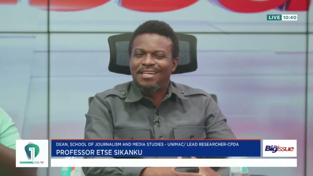 Our Research Mirrors Media Coverage of Aspirants — Prof. Etse Sikanku Explains | The Big Issue