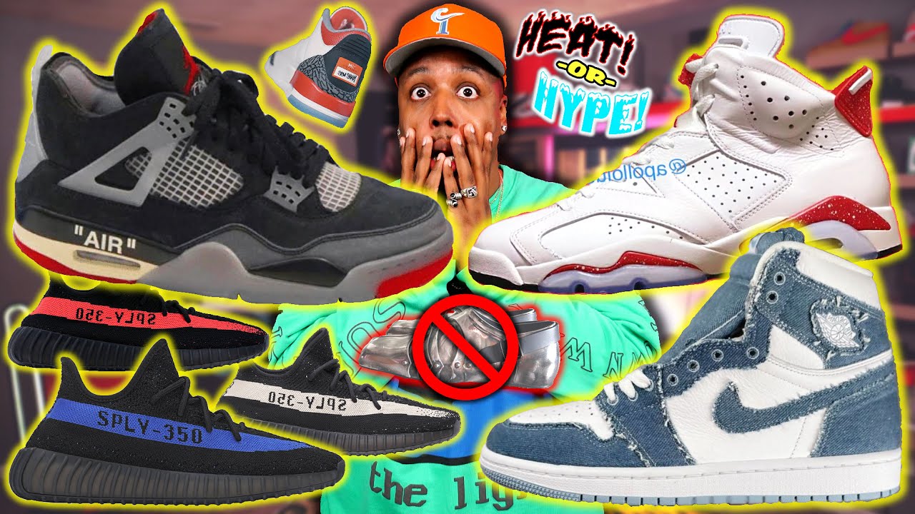 WTF ARE THESE! UPCOMING FIRE SNEAKER Releases 2022! BRED OFF WHITE JORDAN 4, YEEZY DAZZLING BLUE & ?